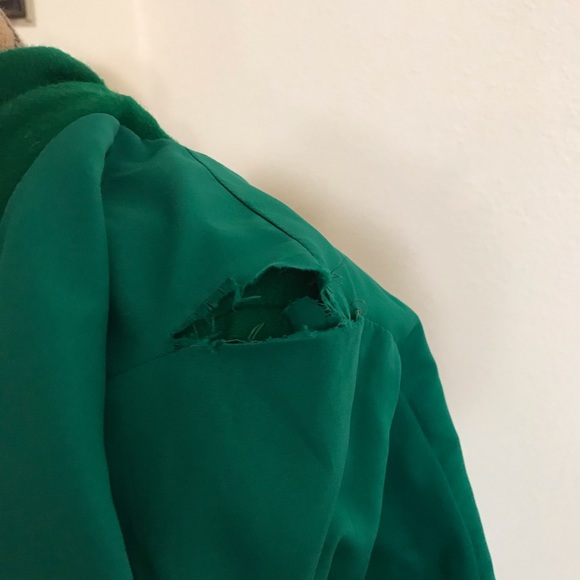 Vintage Roseline Green Jacket - Picture 7 of 7